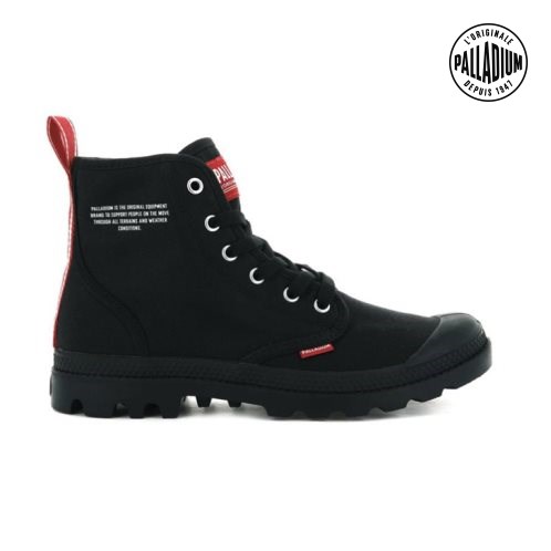 Palladium Pampa Hi Dare Laarzen Dames Zwart | NL 57QUDHO